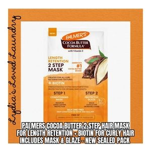 💥 5/$10 Palmers 2 Step Hair Mask For Length New